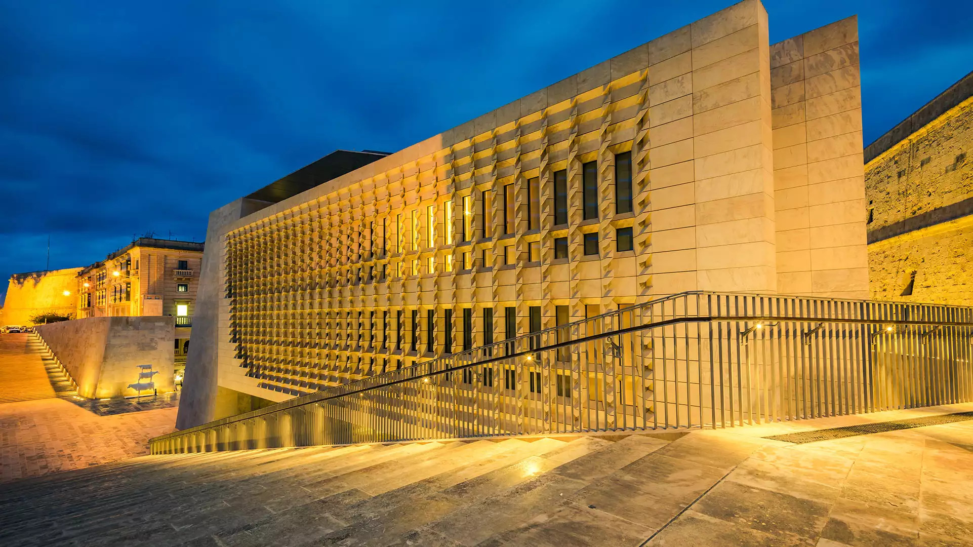 Renzo Piano, The Parliament House - Valletta, Malta